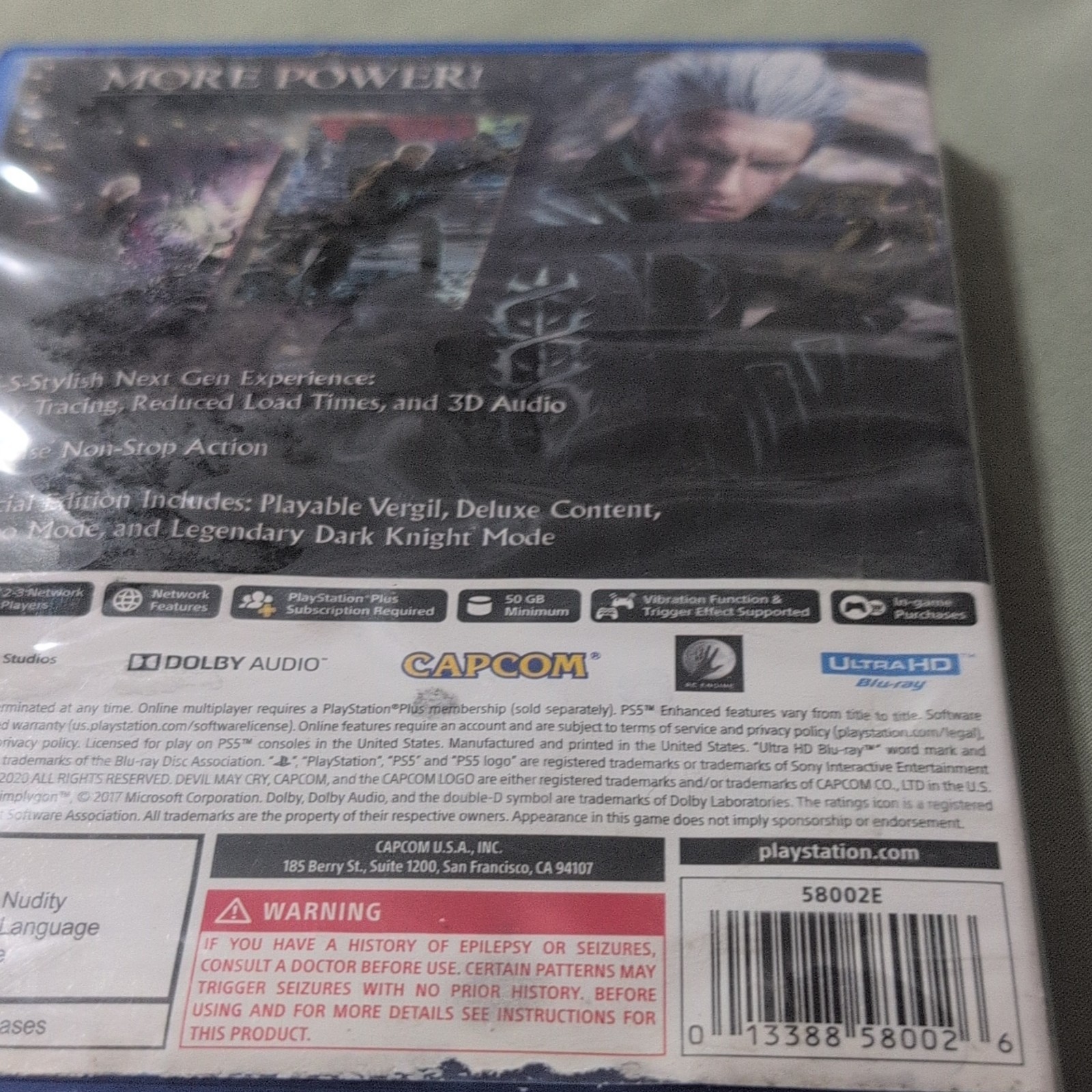 Capcom Devil May Cry 5 Special Edition – Sony PlayStation 5, M, NTSC-U/C
