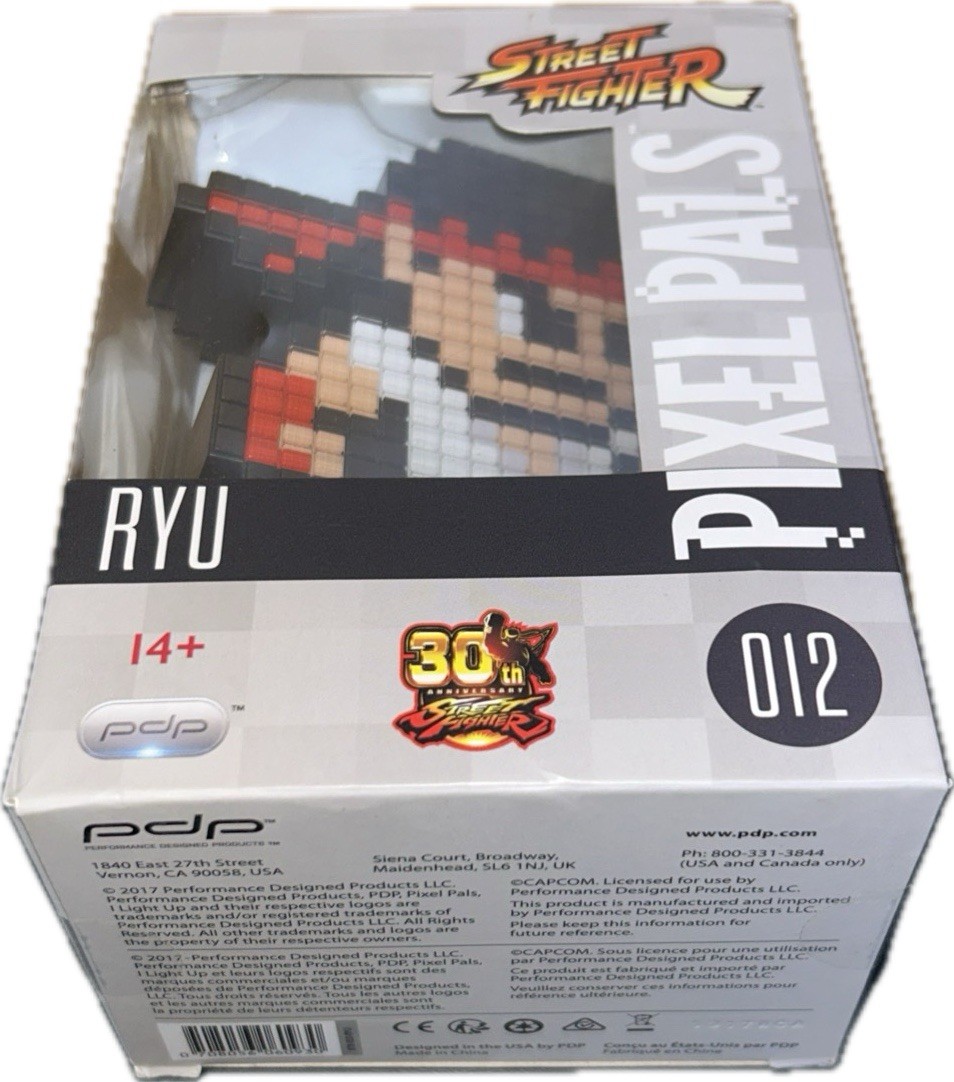Street Fighter RYU 012 Pixel Pals Light (Open Box, 2017)