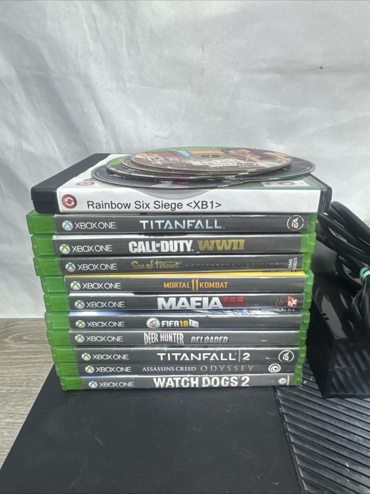 Microsoft Xbox One 500GB Console Bundle Controller 16 Games Tested Works