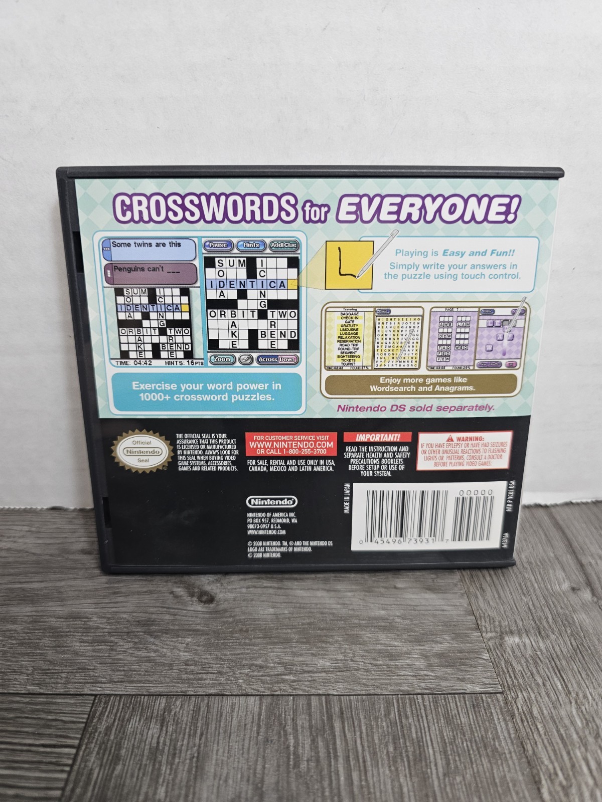 Crosswords DS (Nintendo DS, 2008)