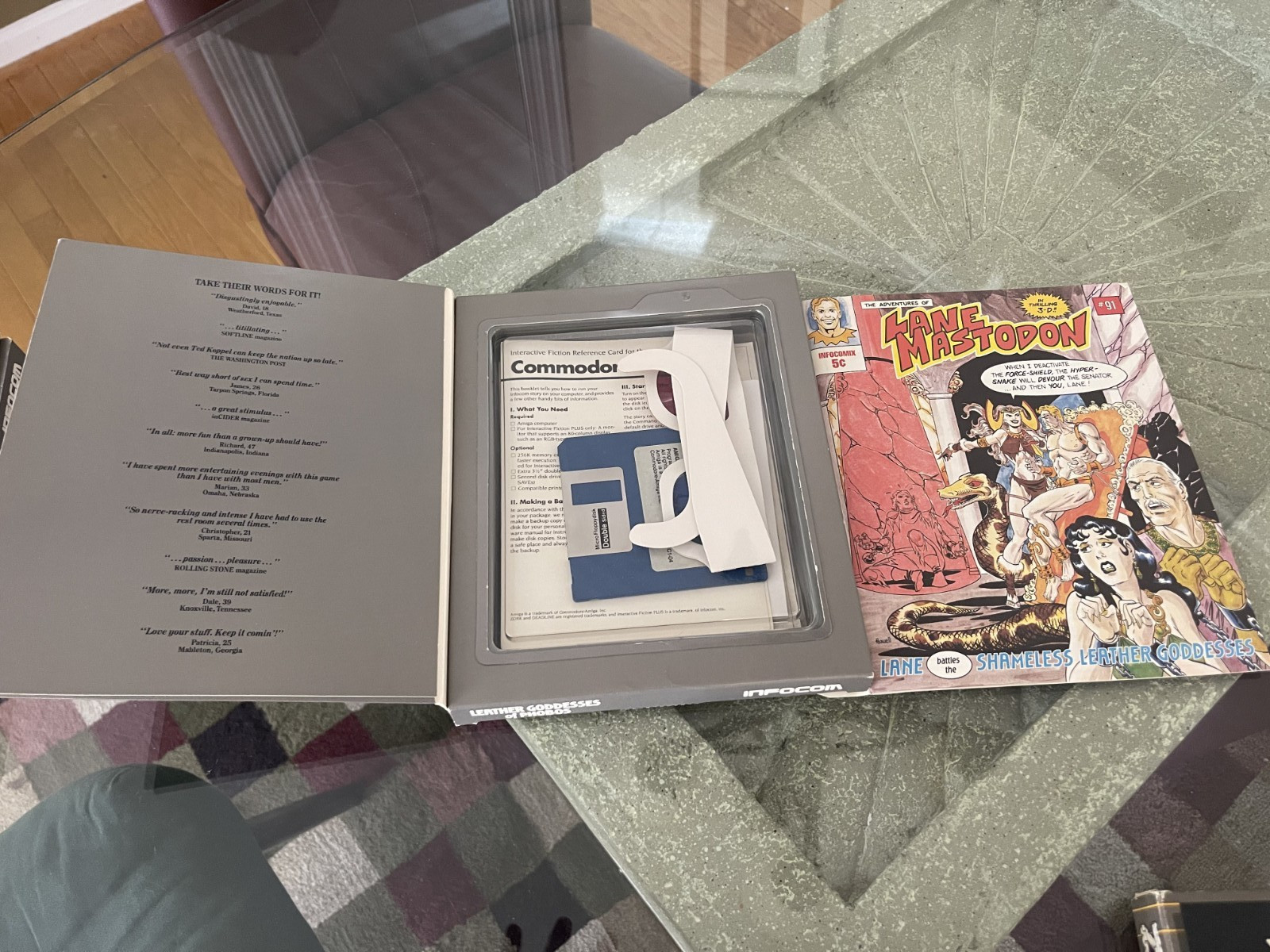 Infocom Lot – 4 Amiga Classics – Planetfall, Leather Goddess, Cutthroats, Zork I