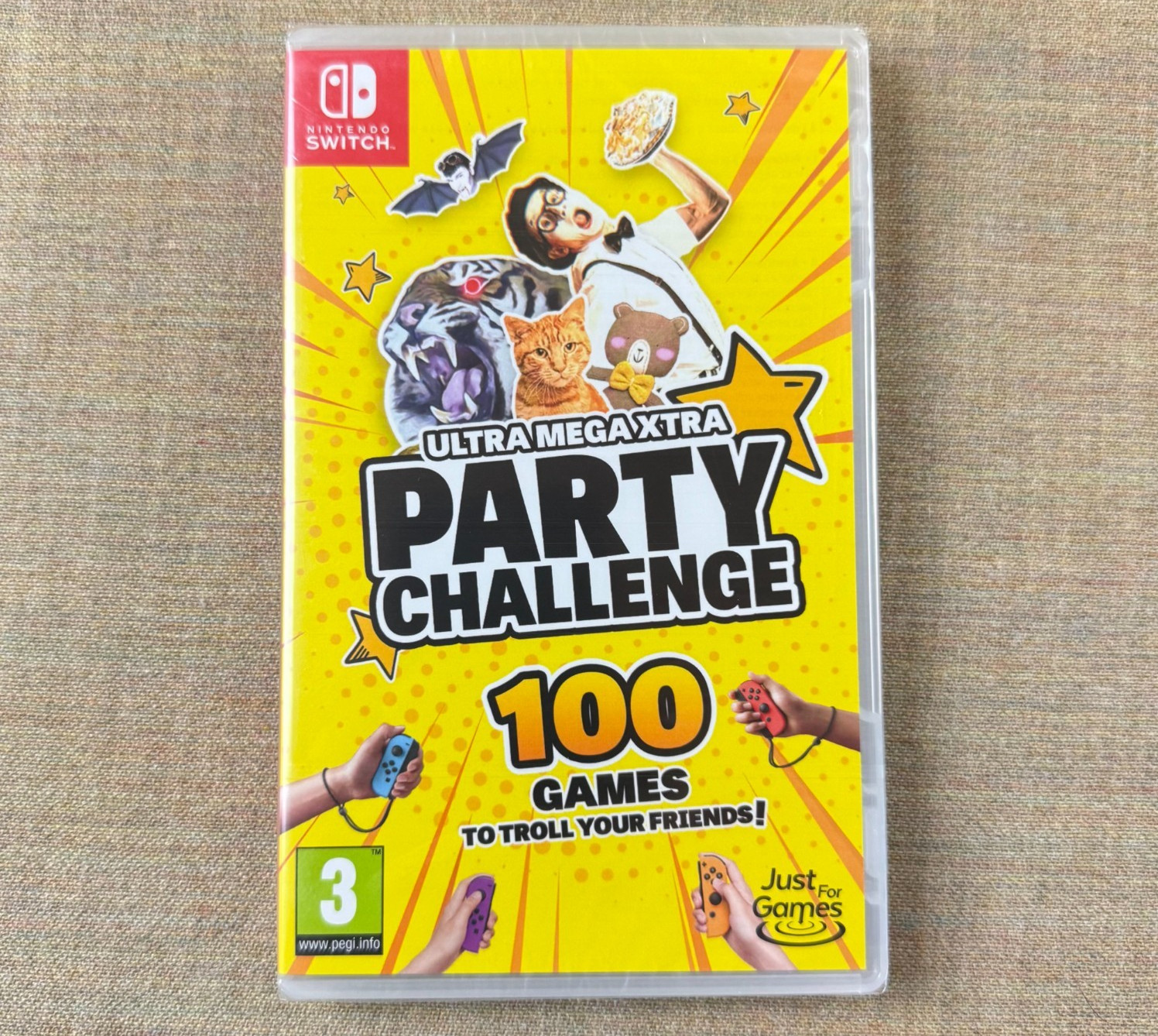 Ultra Mega Xtra Party Challenge (Nintendo Switch, PAL) — Region-Free Party Game