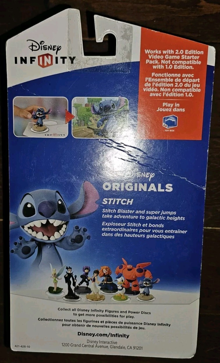 Disney Infinity Originals Series Stitch 2.0 Figure BRAND NEW