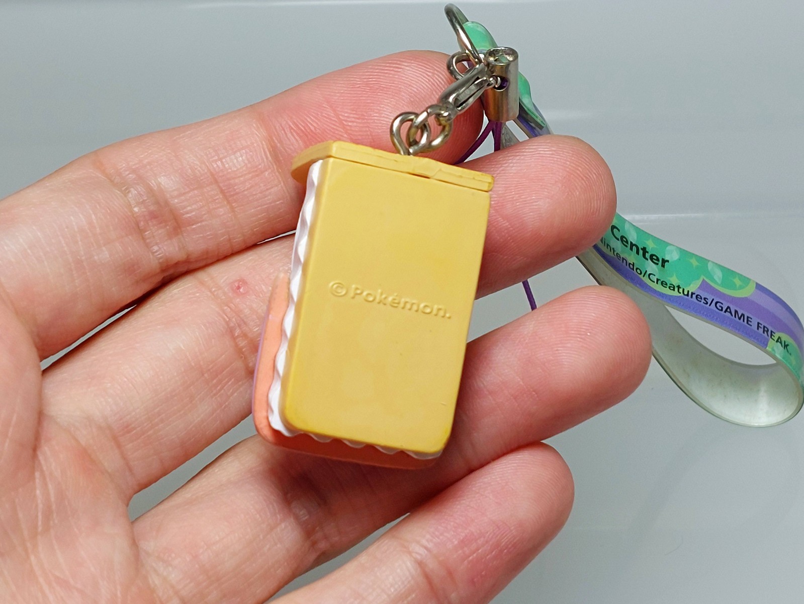 Pokemon Center Japan 2010 Pokémon Dream Snivy Tsutarja Figure Charm Strap 0.8in
