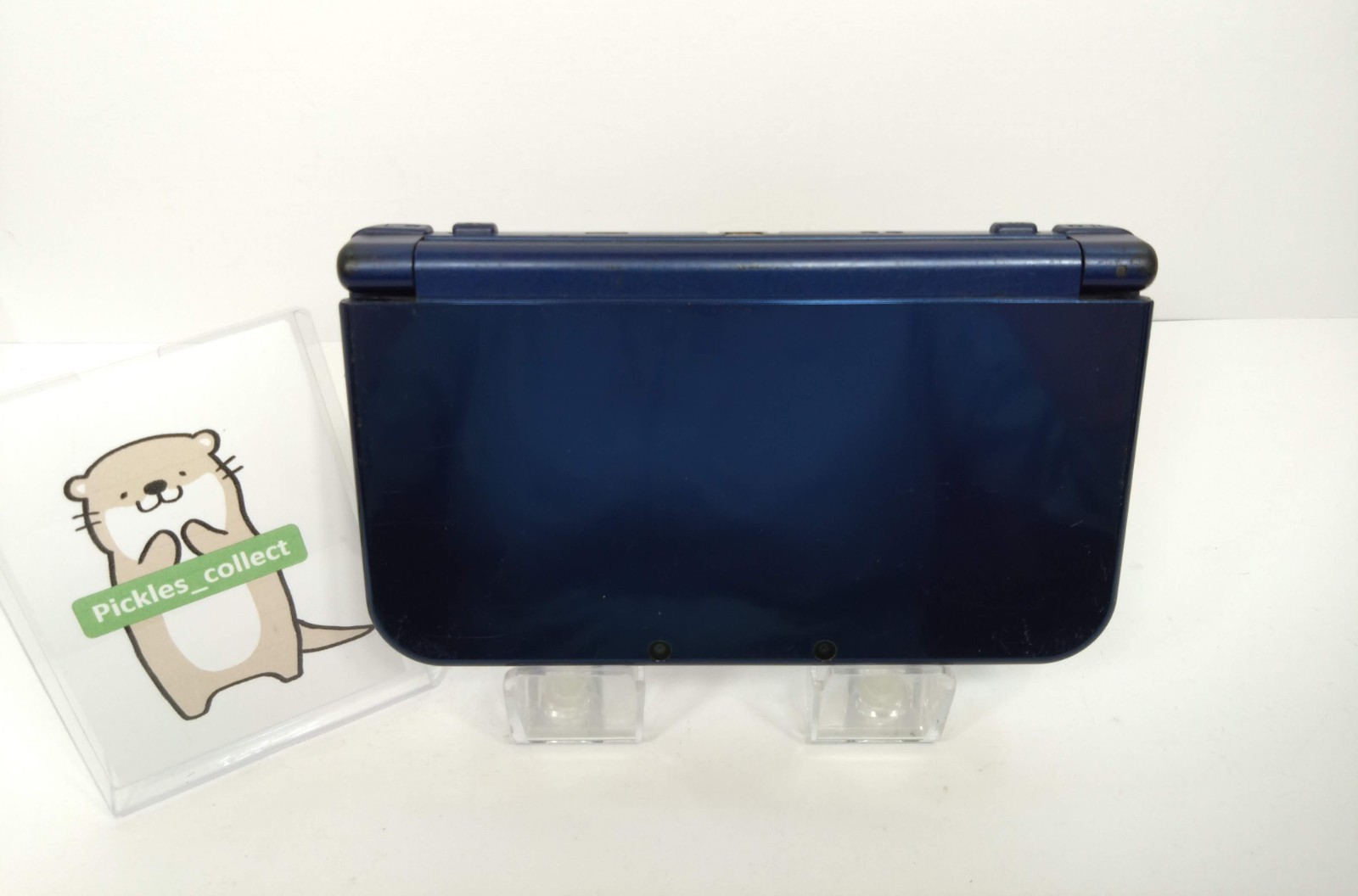 Nintendo New 3DS LL XL Metallic Blue RED-001 w/Stylus 4GB Japanese Tested 0511E