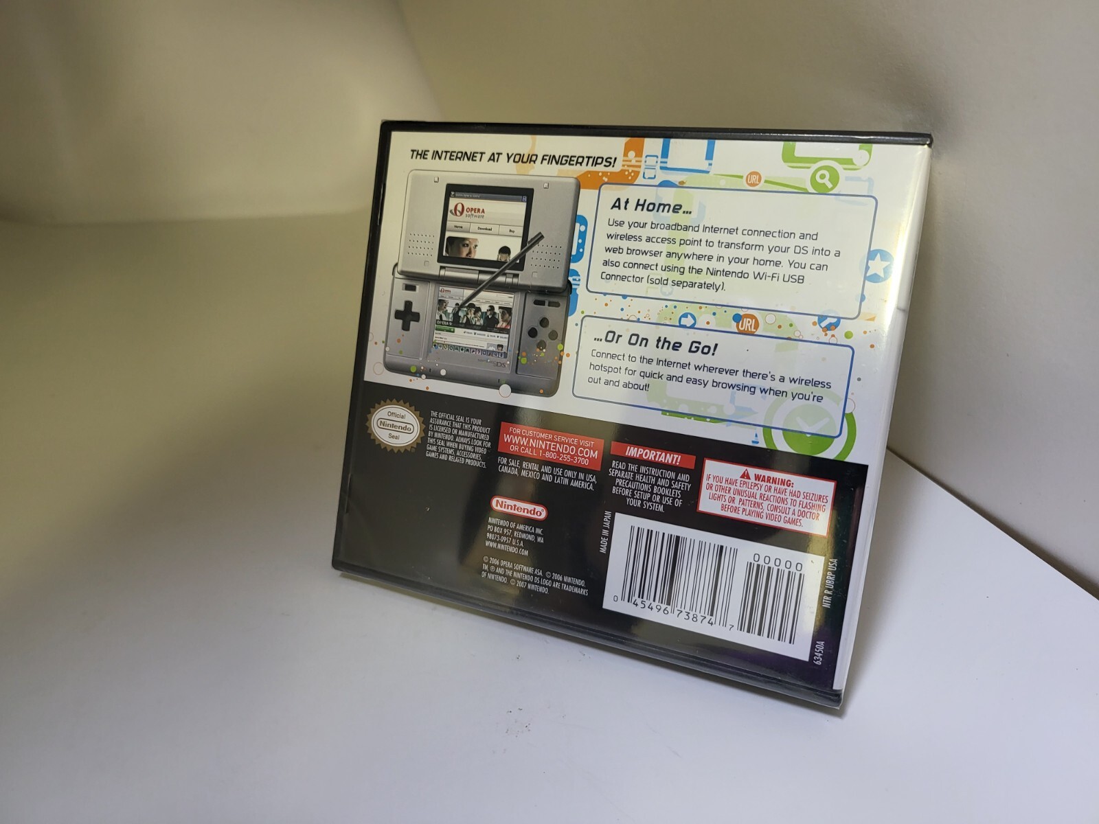 MINT NEW Nintendo DS Web internet Browser Cartridge Memory Expansion Pak pack P4