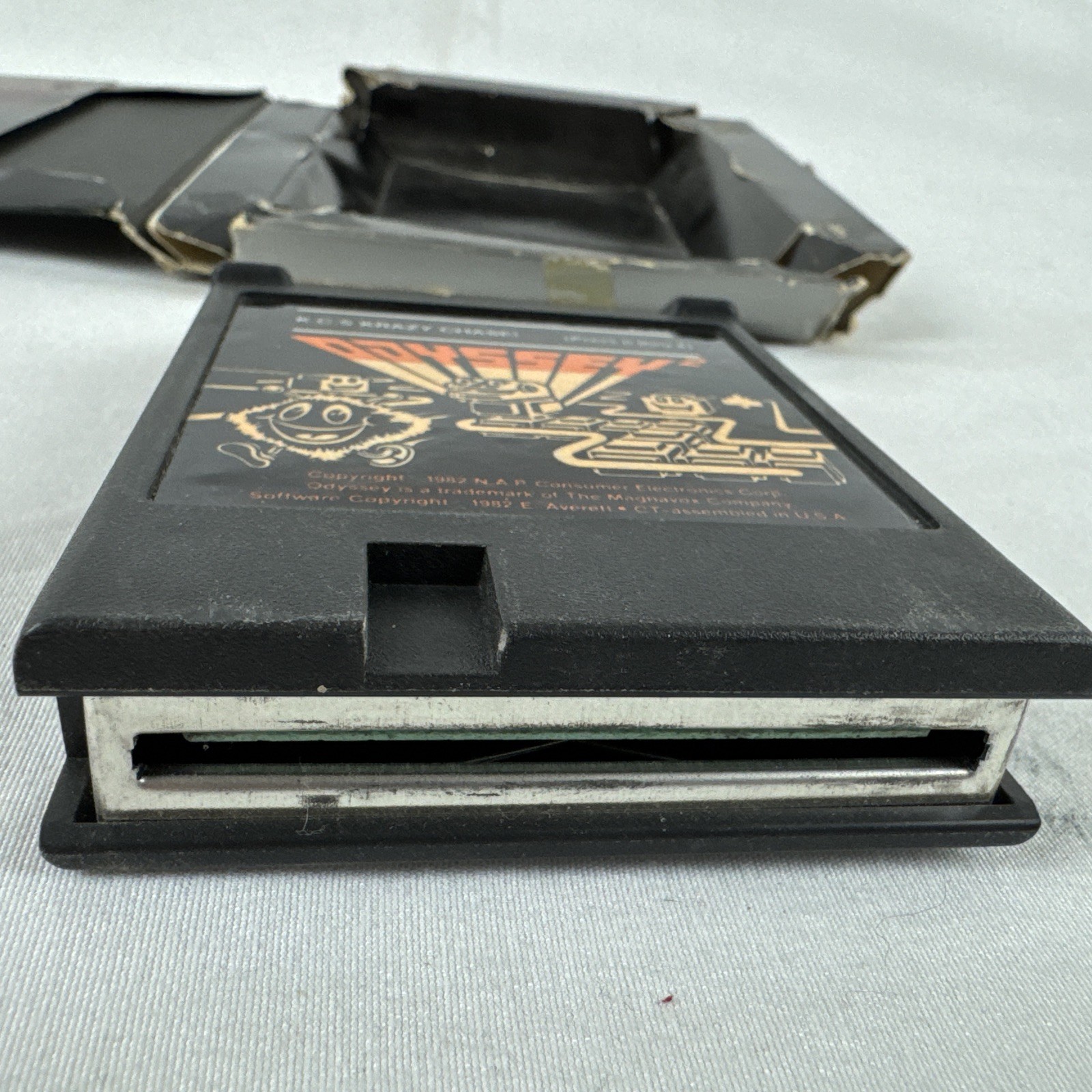 Magnavox Odyssey 2 KC’s Krazy Chase Complete CIB 1982 Video Game Cartridge