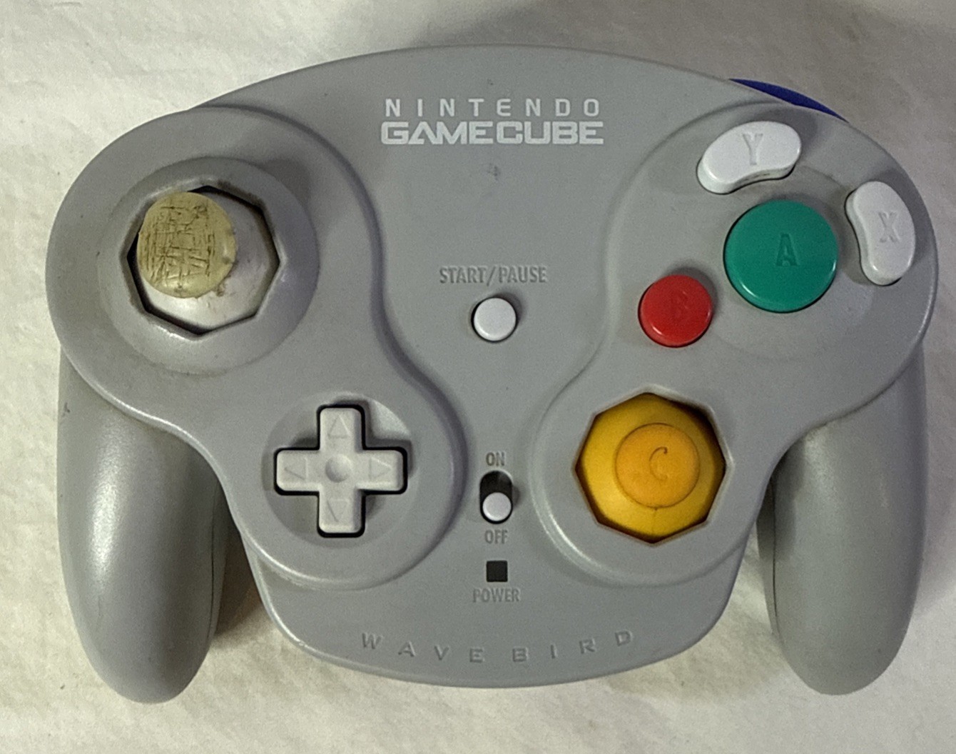 Nintendo GameCube WaveBird Wireless Controller with Receiver – Tested & Working