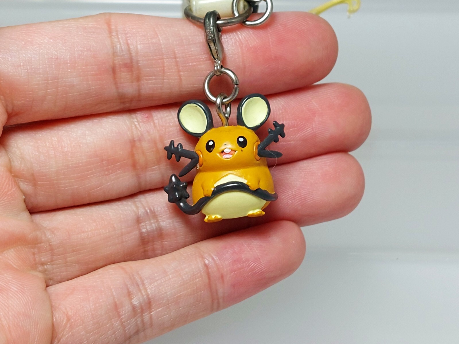 Pokemon Center Japan 2014 Dedenne Figure Charm Strap T08 0.9in