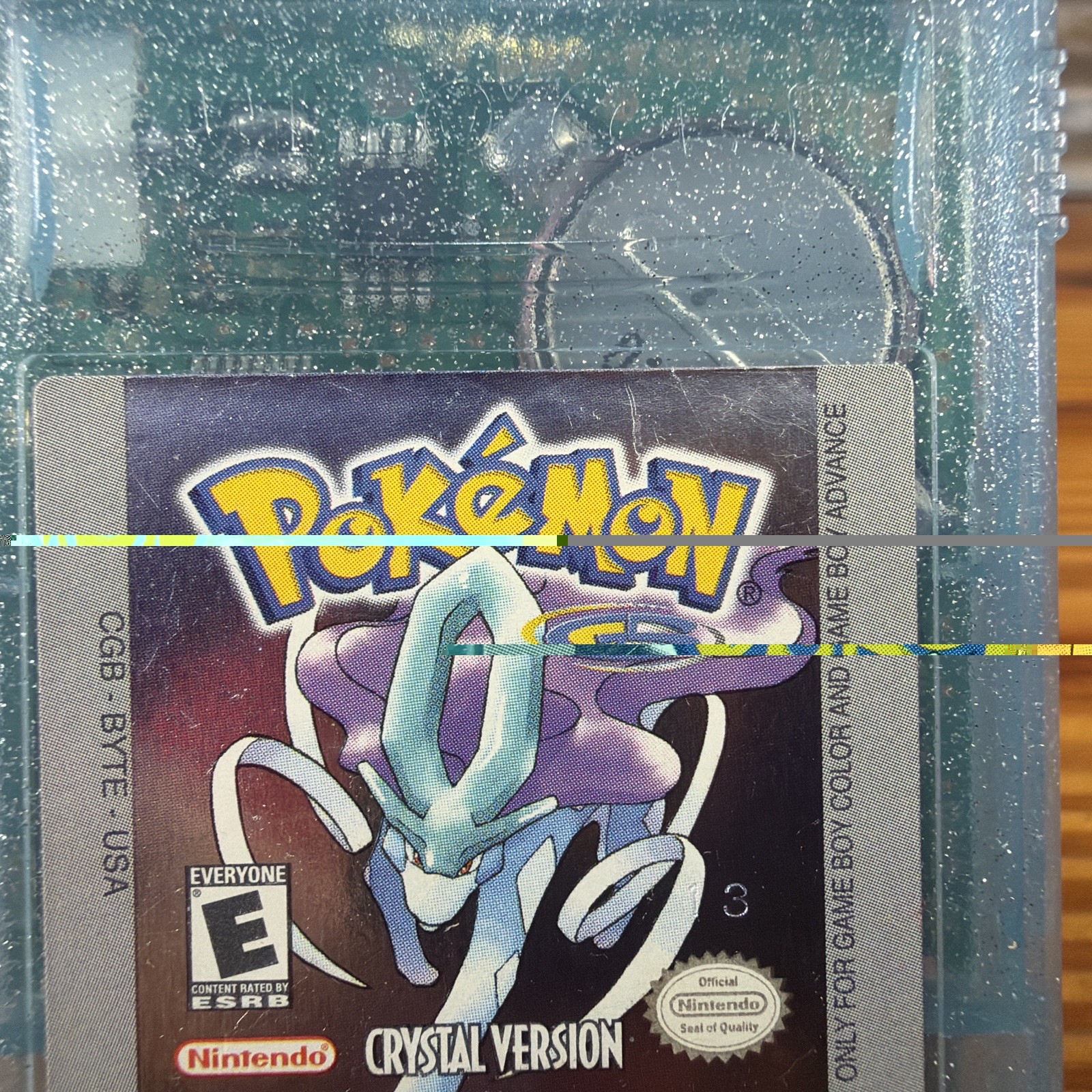 Pokemon: Crystal Version for Nintendo GameBoy Color Authentic 2001-Tested Works!
