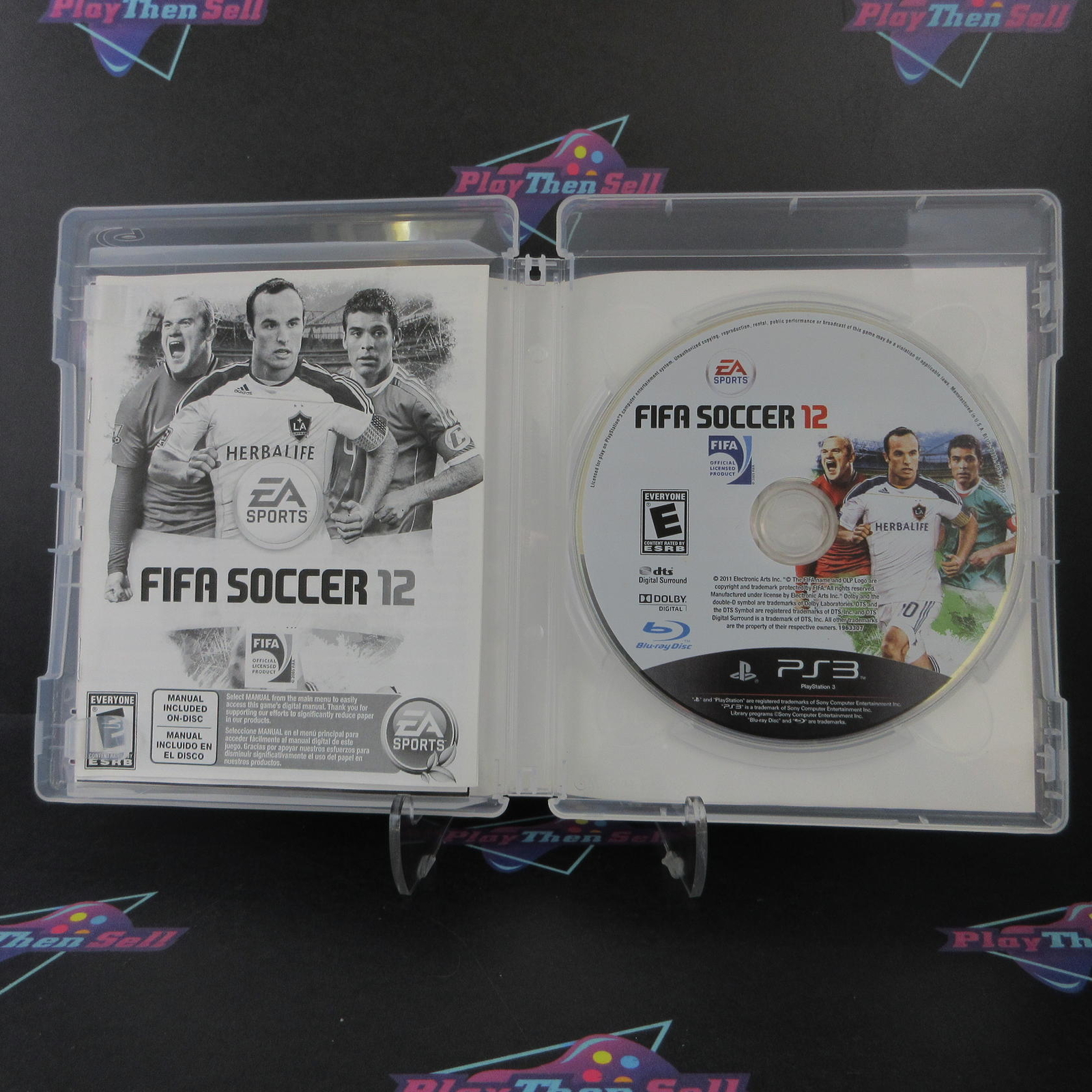 FIFA Soccer 12 PS3 Playstation 3 Complete – 1 Year Warranty EX Cond