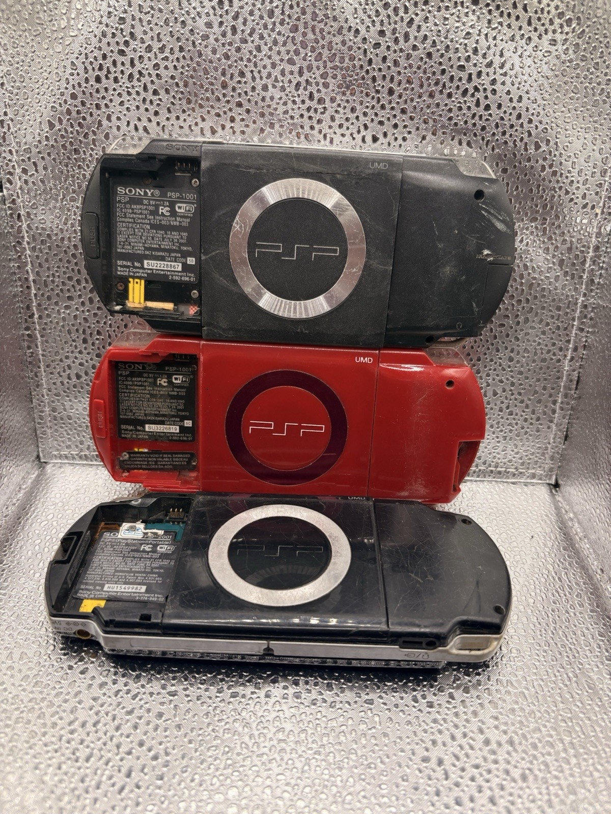 3 PSPS 1000-2000 FOR PARTS ONLY lot