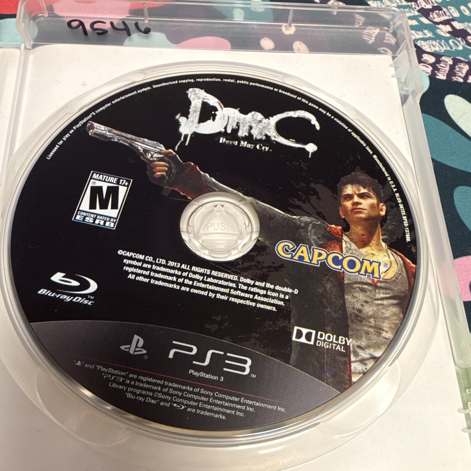 Capcom DmC: Devil May Cry (Sony PlayStation 3) CIB with Manual
