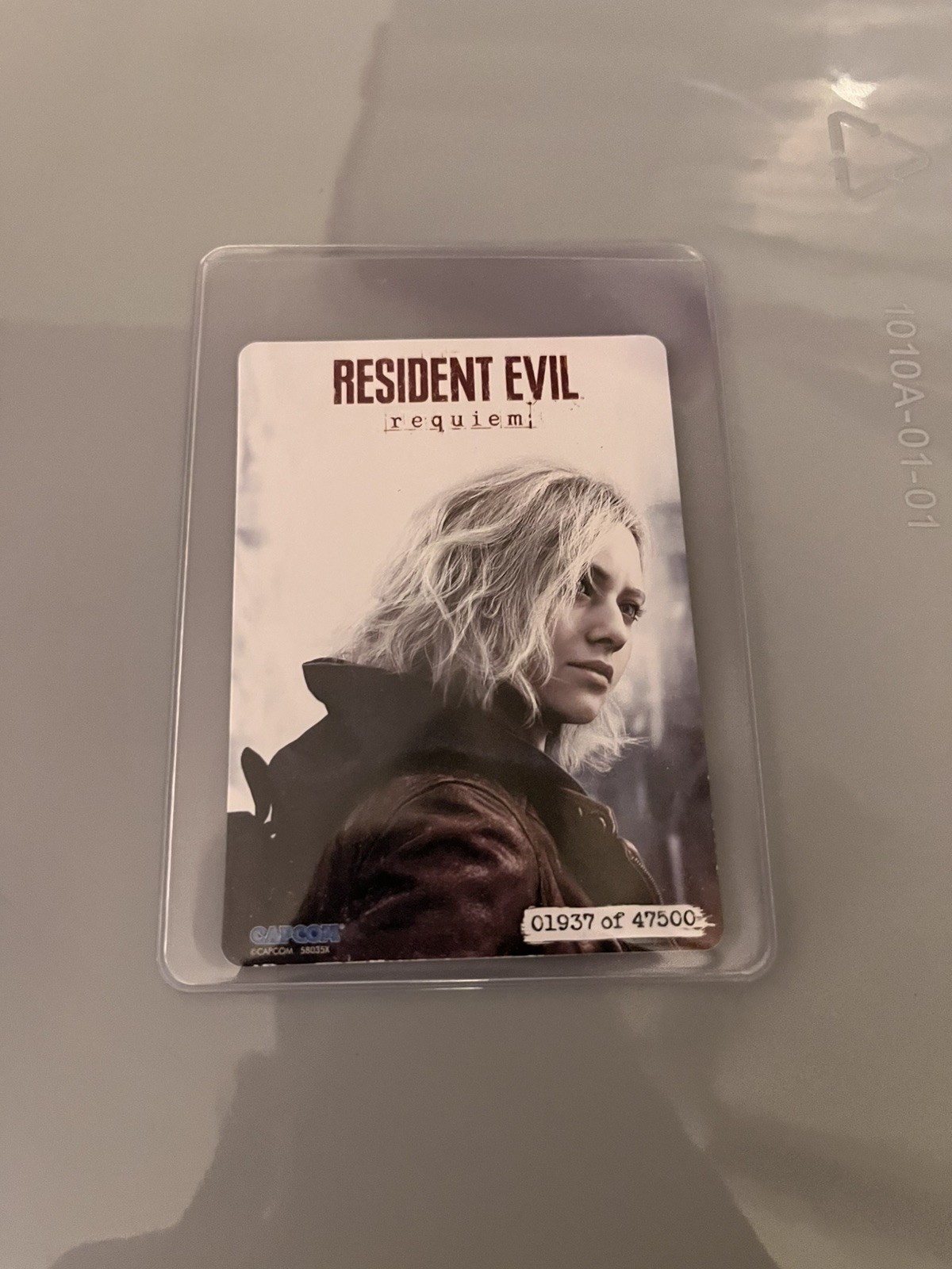 Resident Evil Requiem Deluxe Collector’s Lenticular Card Only #1937 of 47500
