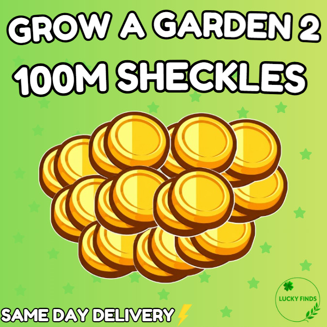 🔥Grow a Garden 2 Roblox✨100M Sheckles | Fast & Easy
