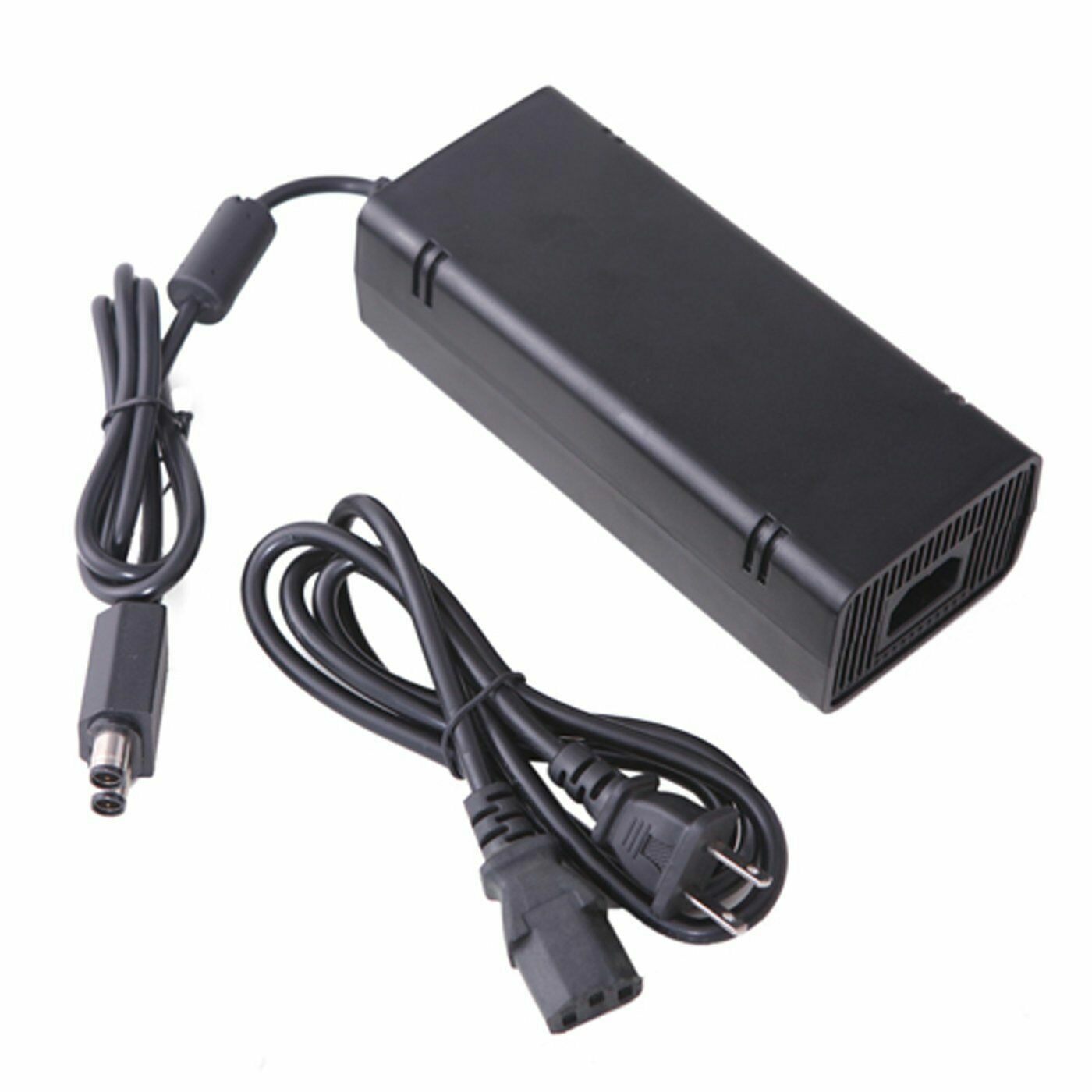 For Xbox 360 Slim Console Power Supply Brick AC Adapter Charger with Power Cord