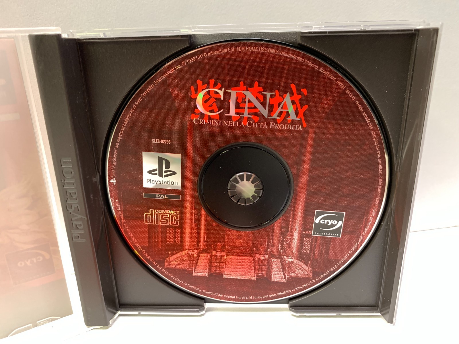 CHINA – SONY PS1 – USED GAME WORKING PERFECTLY PAL VERSION