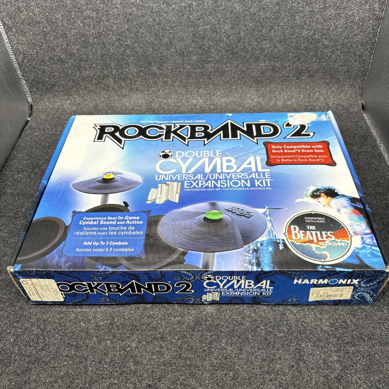 Mad Catz Double Cymbal Expansion Kit – Authentic CIB Open Box Never Used