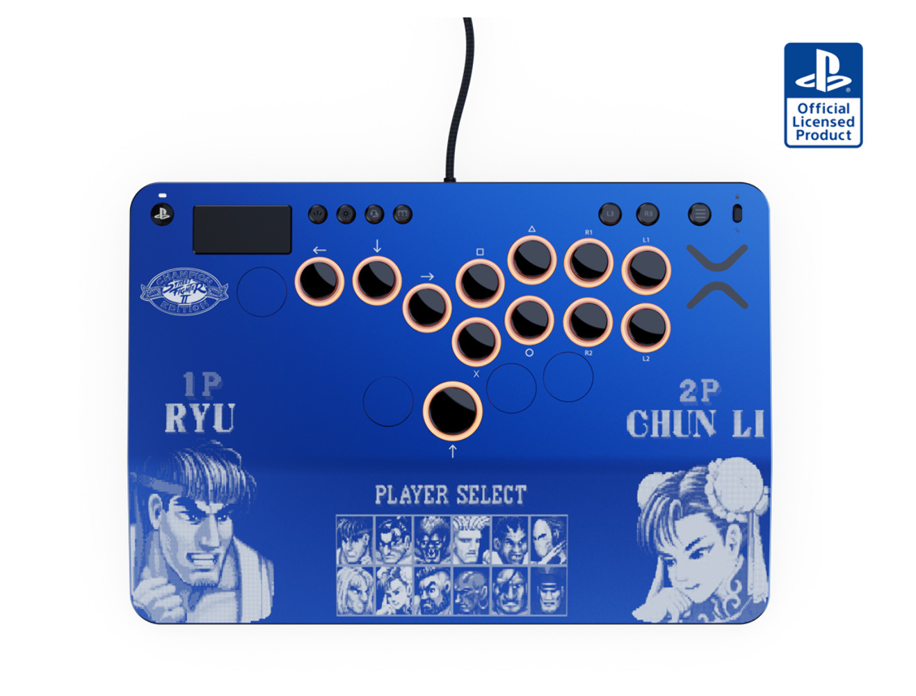 Victrix™ Pro KO Leverless Fight Stick – Street Fighter™ II: Champion Edition