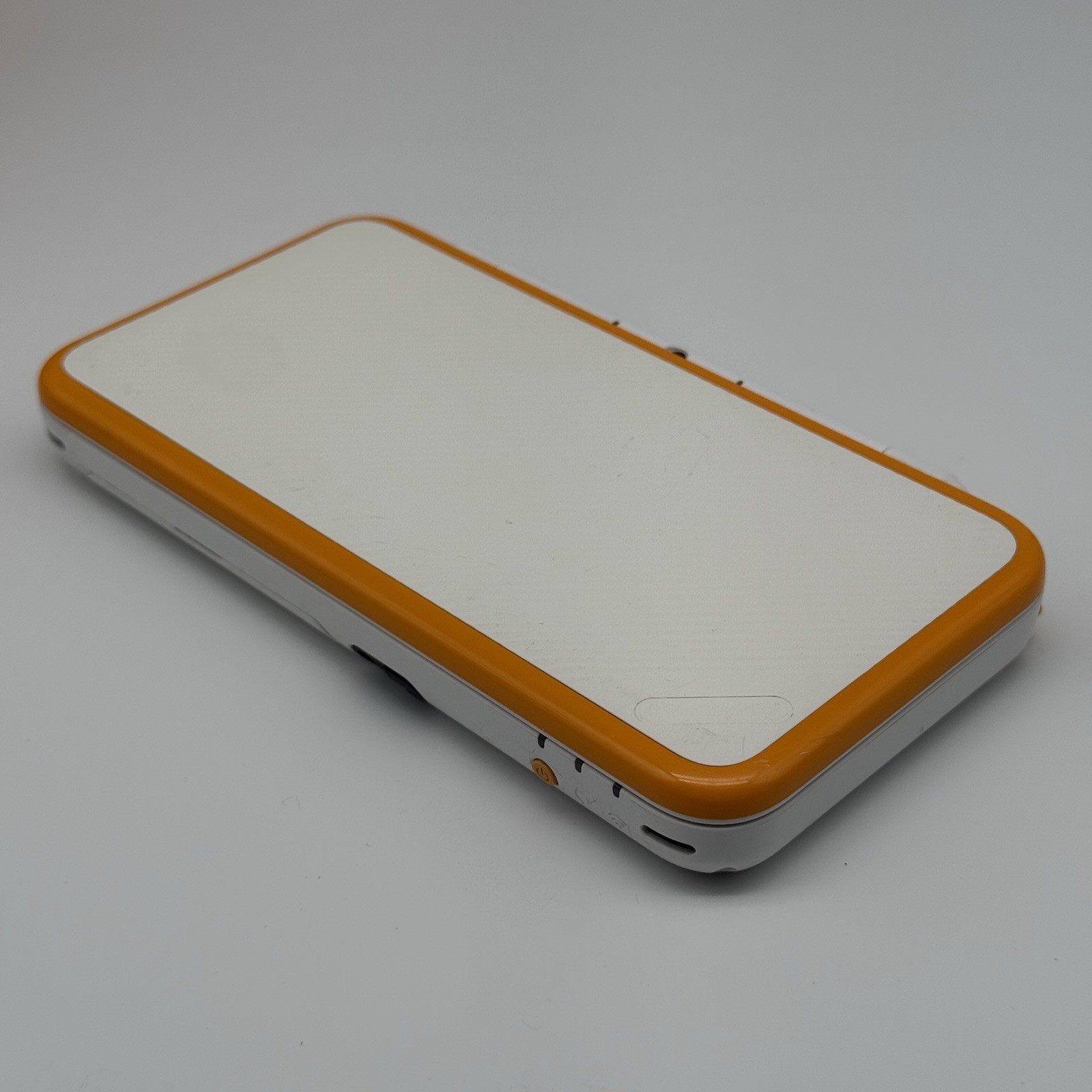 “new” Nintendo 2DS 3DS XL Console White Orange Console, Charger, Box – Tested