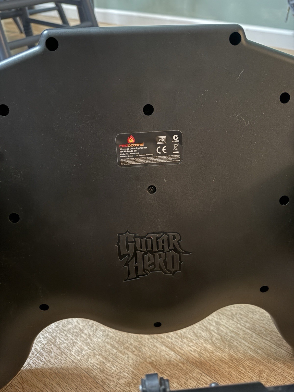 RedOctane Guitar Hero Wireless Drum Set Controller for Nintendo Wii 4-Pad NSS02
