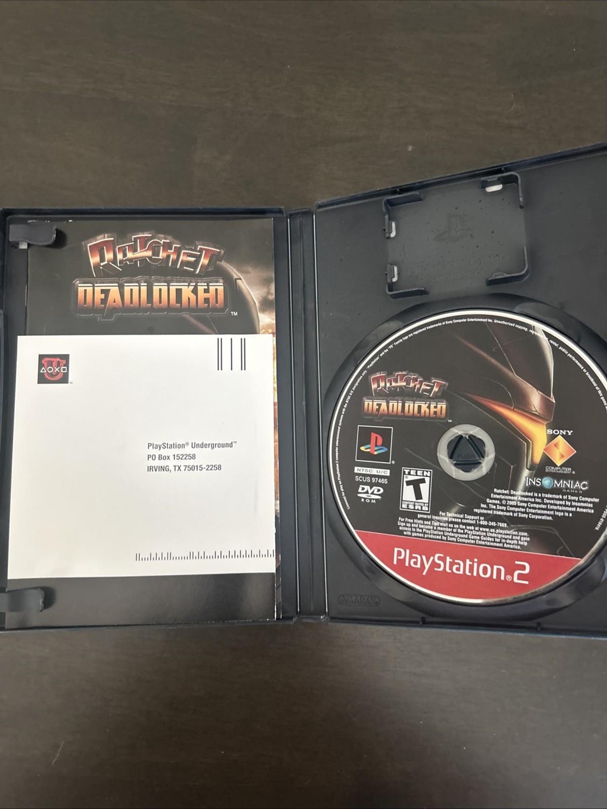 Ratchet: Deadlocked; Boxed (Sony PlayStation 2, 2005)