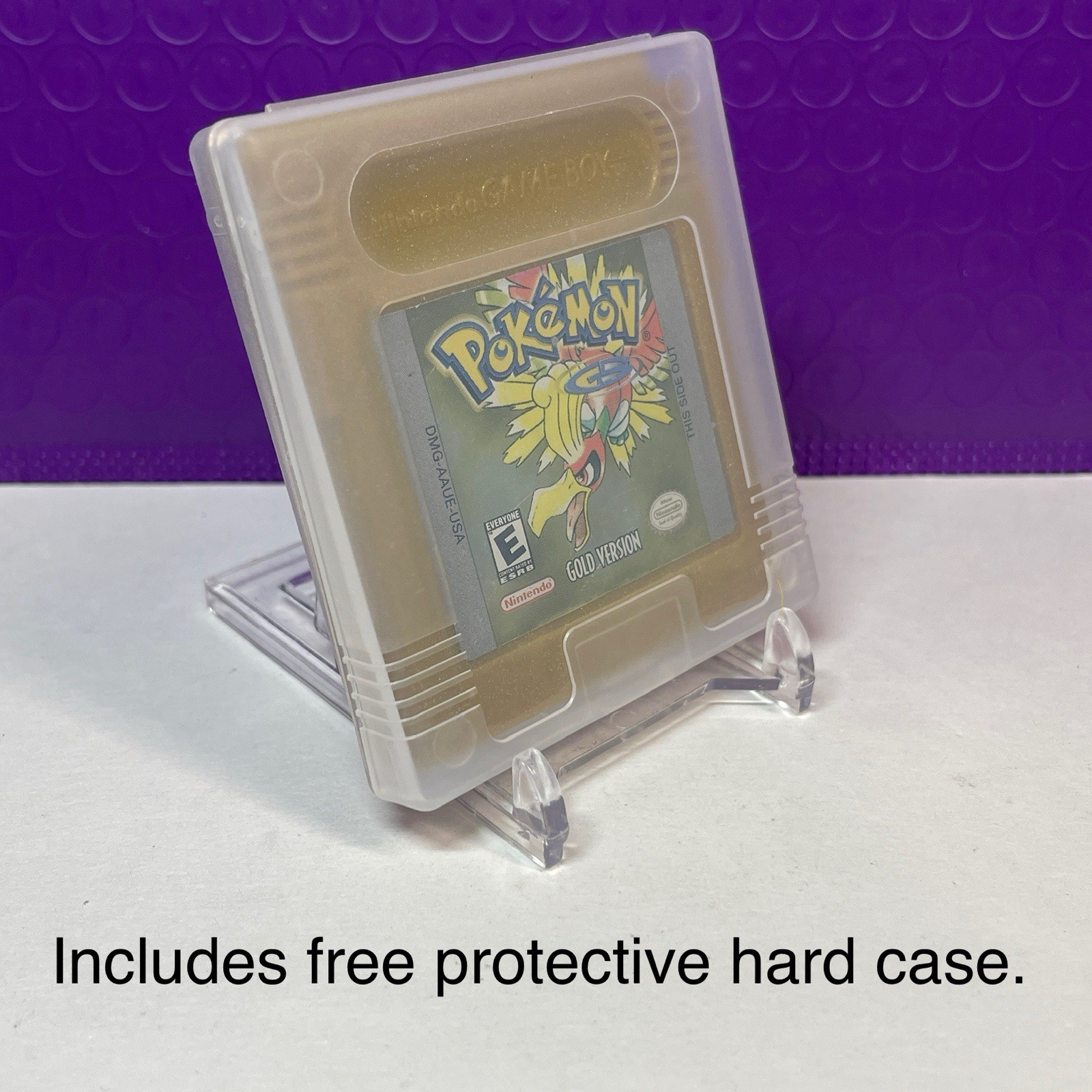 Pokemon Gold Gameboy Color [Authentic – New Save Battery] GBC Cartridge Only