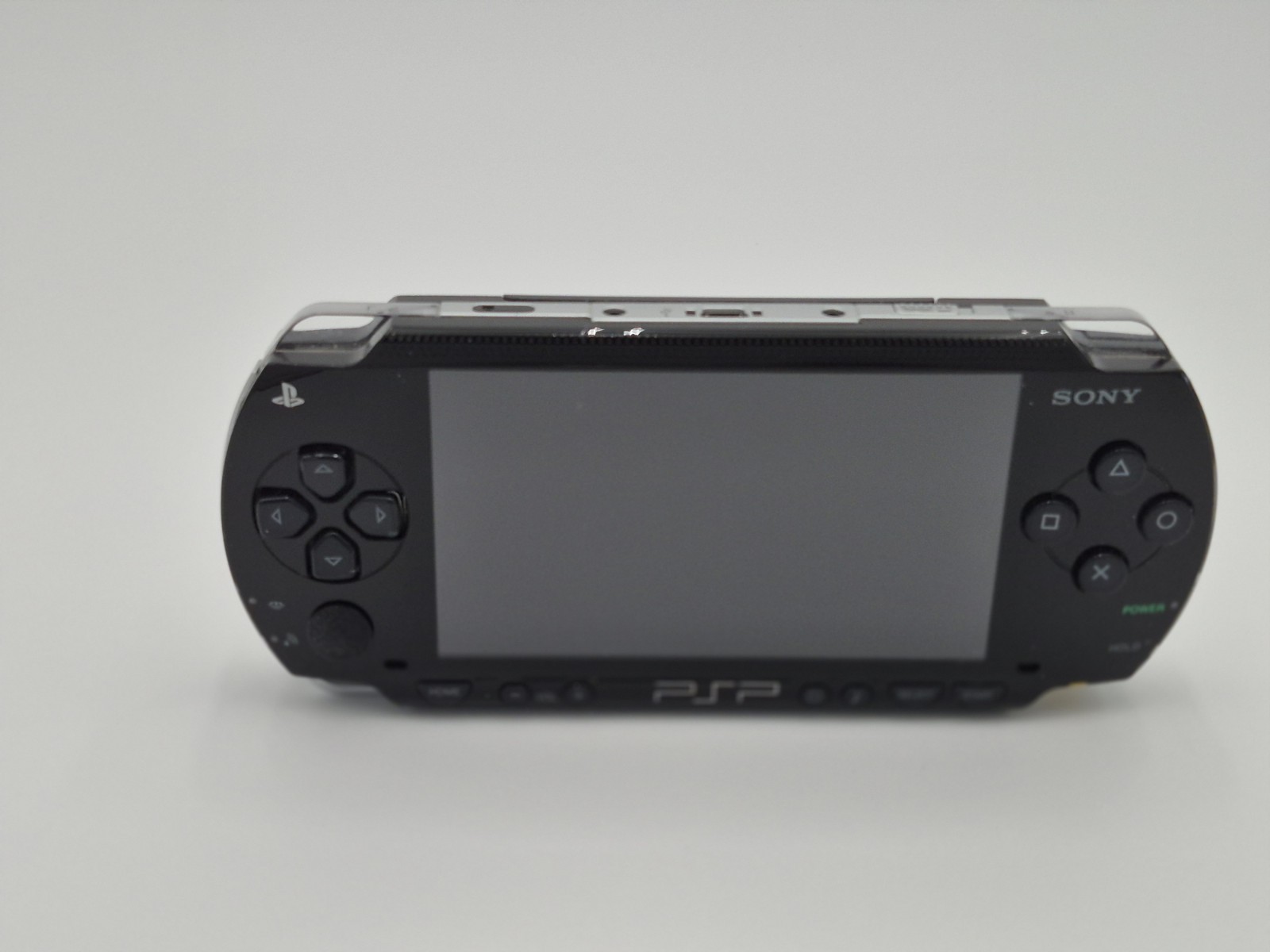 Sony PSP-1001 Black Handheld Console Bundle w/ Adapter, USB, Case UMD NTSC