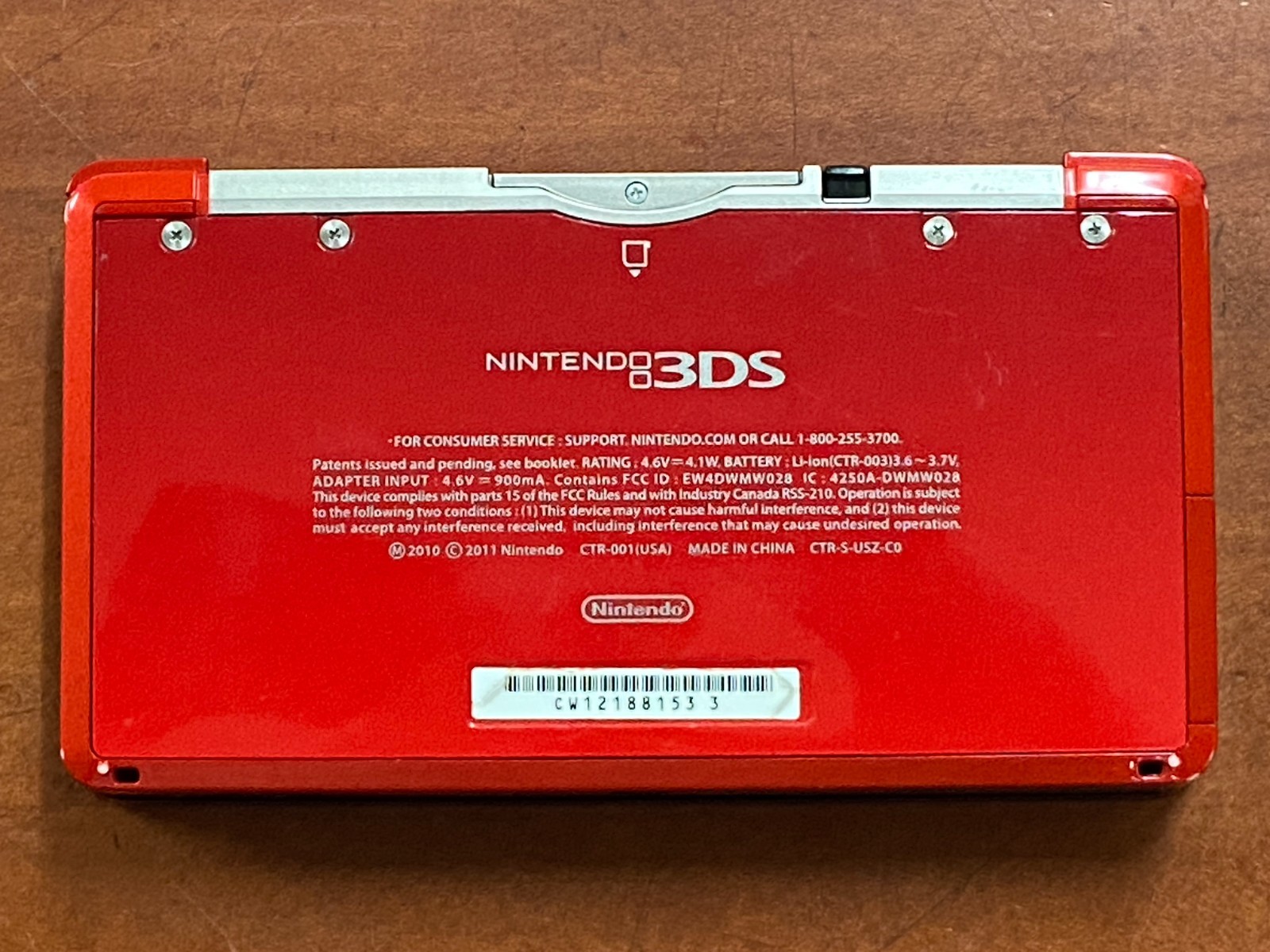 Nintendo 3DS Handheld Video Game Console CTR-001(USA) Bundle *Read* | O566