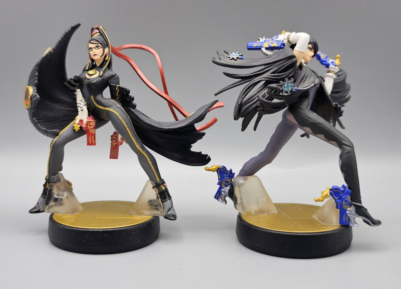 Bayonetta Super Smash Bros. Amiibo Set Of 2 Player 1 & 2