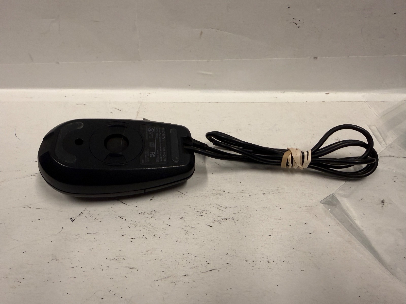 Sony PlayStation 2 USB Mouse SCPH-10230 Black Tested Linux Kit Accessory Rare
