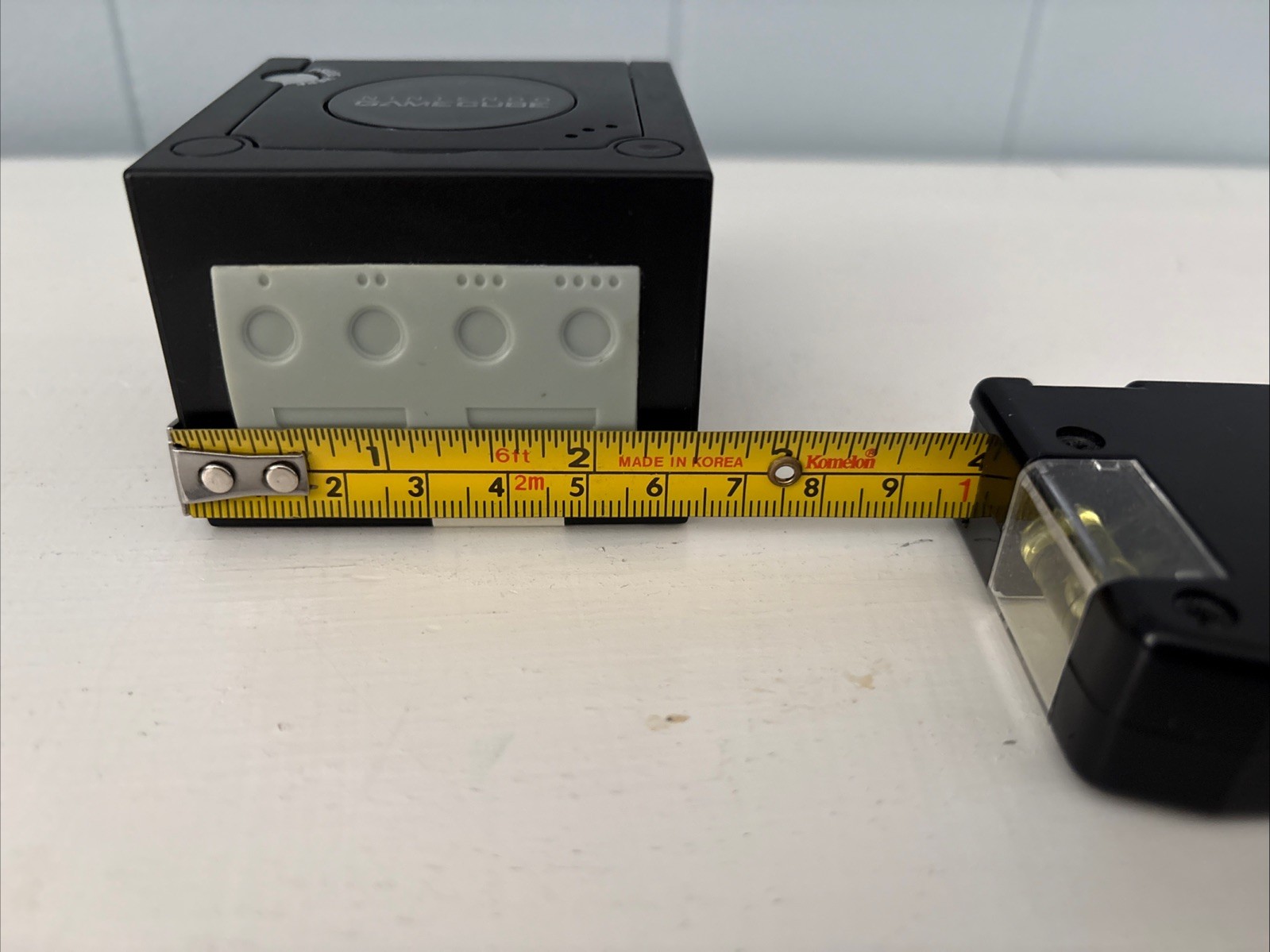 2006 Black Mini Nintendo Game Cube Gummy Candy Box-WORKS-Plays Tune Lights-Up