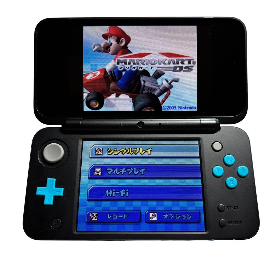 Tested New Nintendo 2DS LL Black x Turquoise
