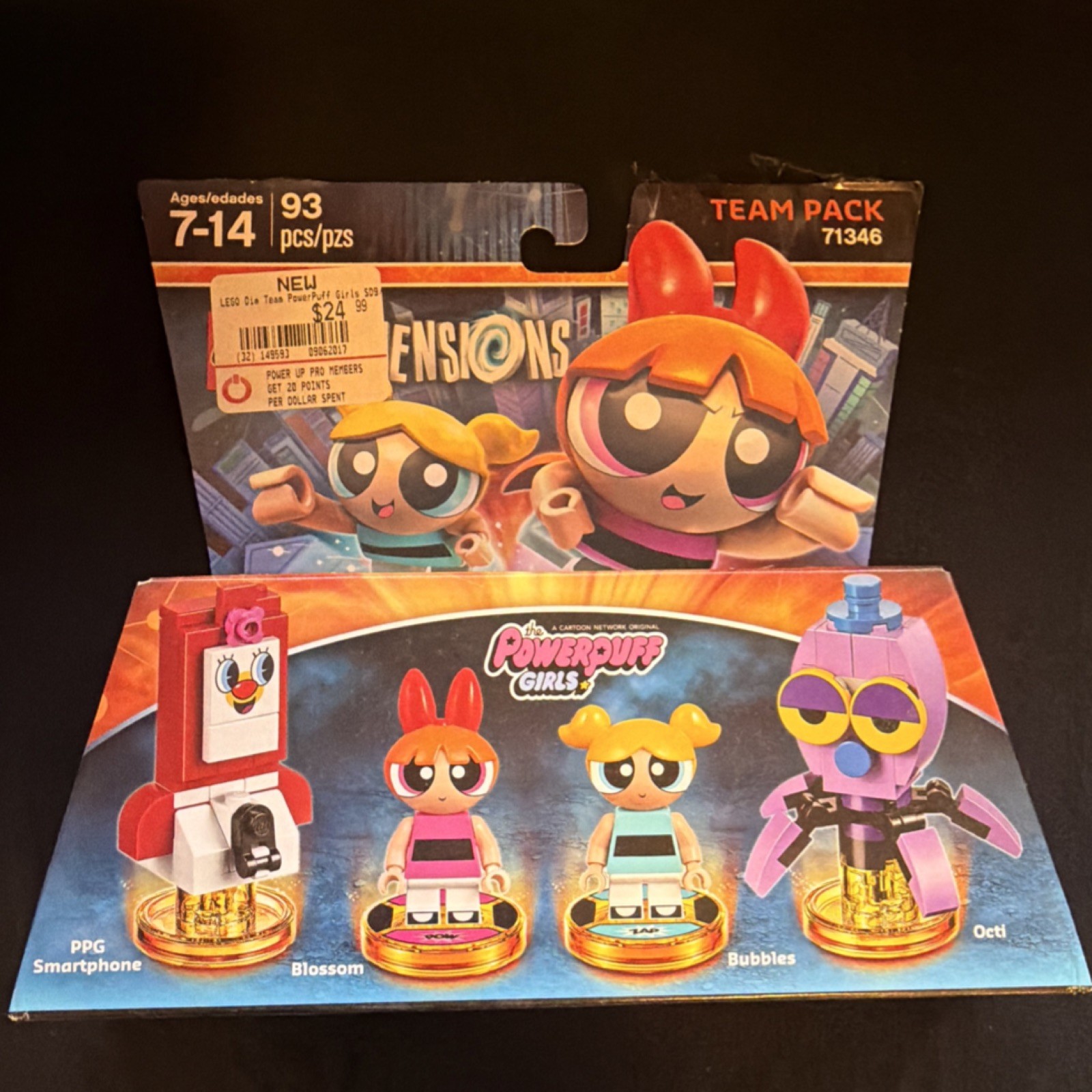 LEGO Dimensions Team Pack 71346 3 in 1 Blossom Bubbles Octi PPG Smartphone
