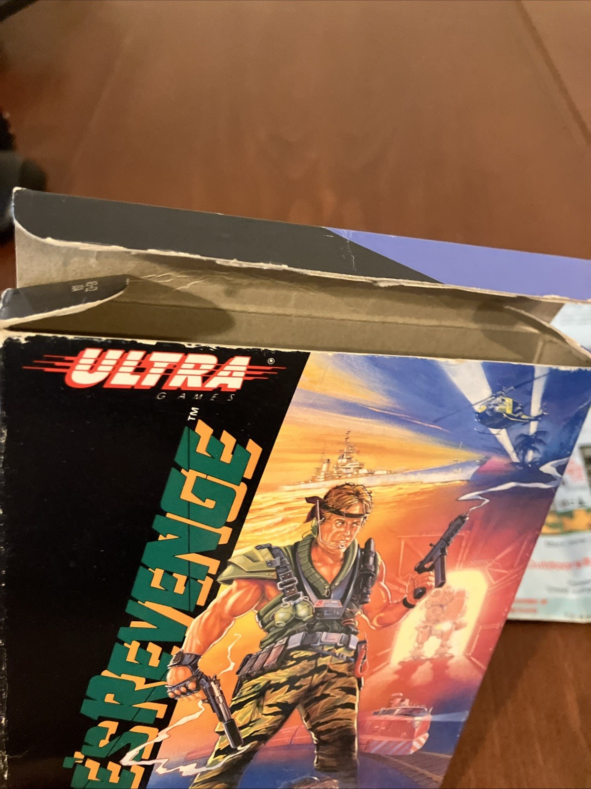 Metal Gear Snake’s Revenge NES Cib Map