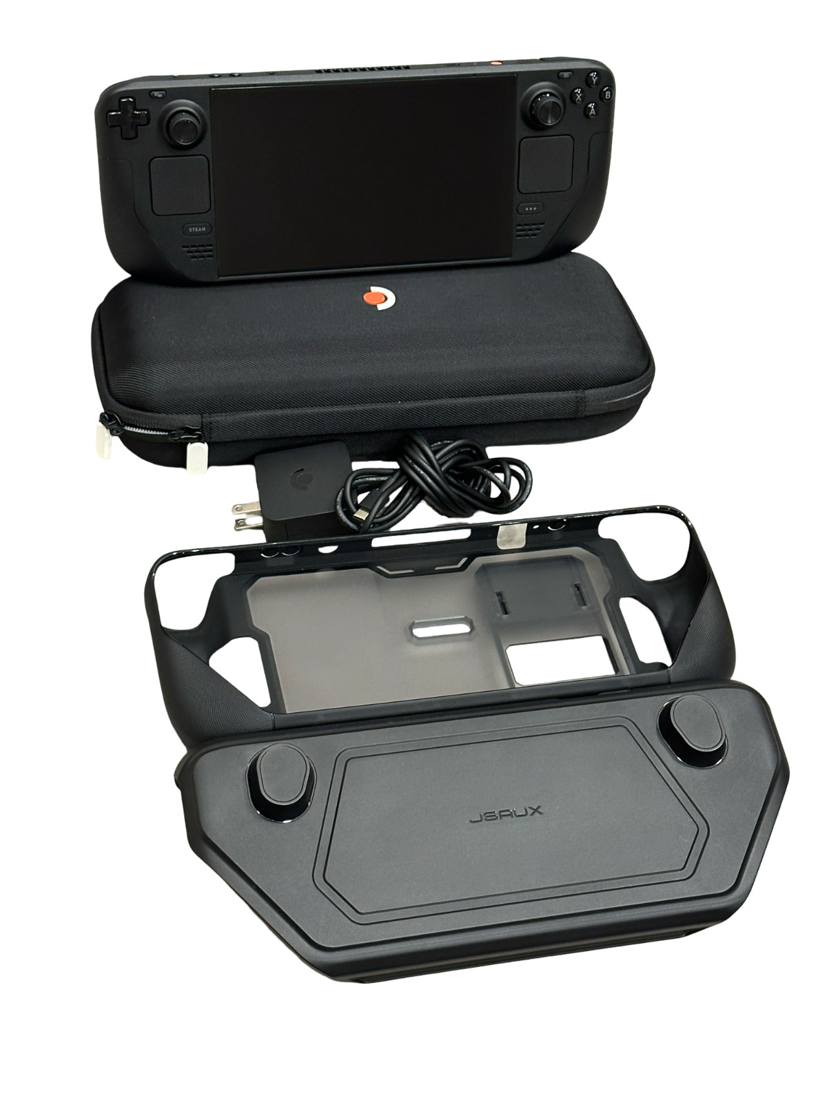Valve Steam Deck OLED 512GB Black with Carrying Case & Charger