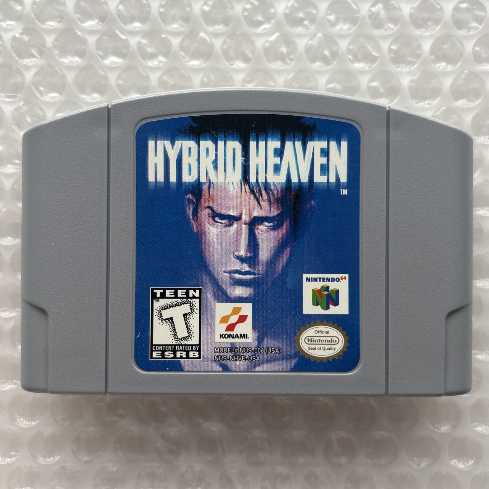 MINT Hybrid Heaven Nintendo 64 N64 Authentic Complete In Box CIB Sticker Variant