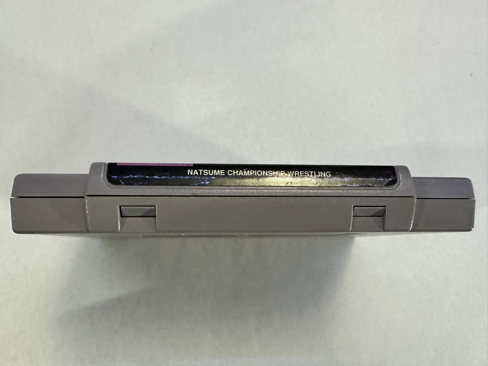 Natsume Championship Wrestling Uncommon SNES – Tested Authentic