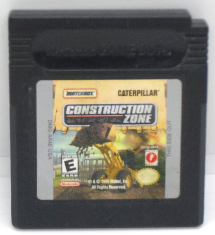 Matchbox Caterpillar Construction Zone (Nintendo Game Boy Color, 1999) Cart Only