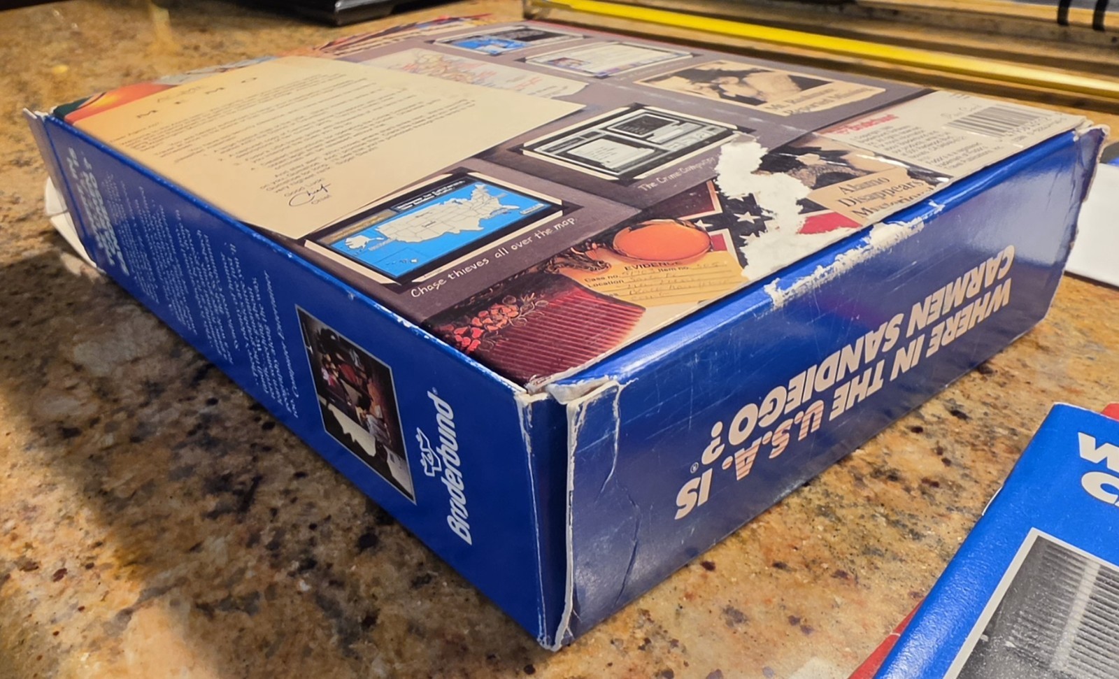 Where in the USA is Carmen Sandiego PC game 5.25″and 3.5″ disks 1989 Some Issues