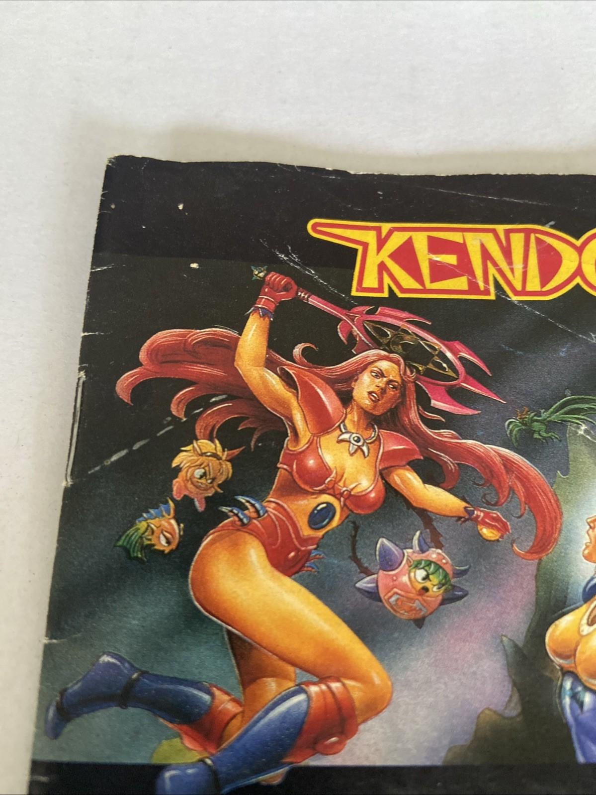Kendo Rage SNES Instruction Manual ONLY