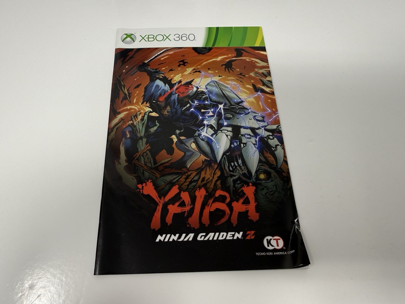 Yaiba: Ninja Gaiden Z Microsoft Xbox 360 Authentic Works Clean Discs Tested
