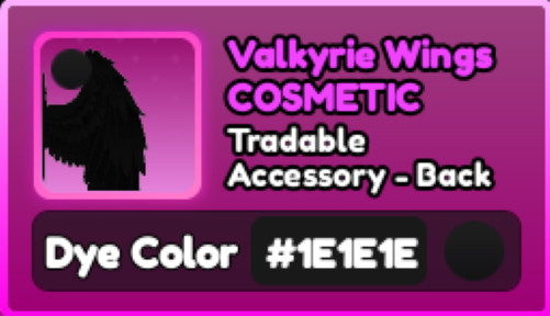 World Zero WZ – 5 PACK – VALKYRIE WINGS