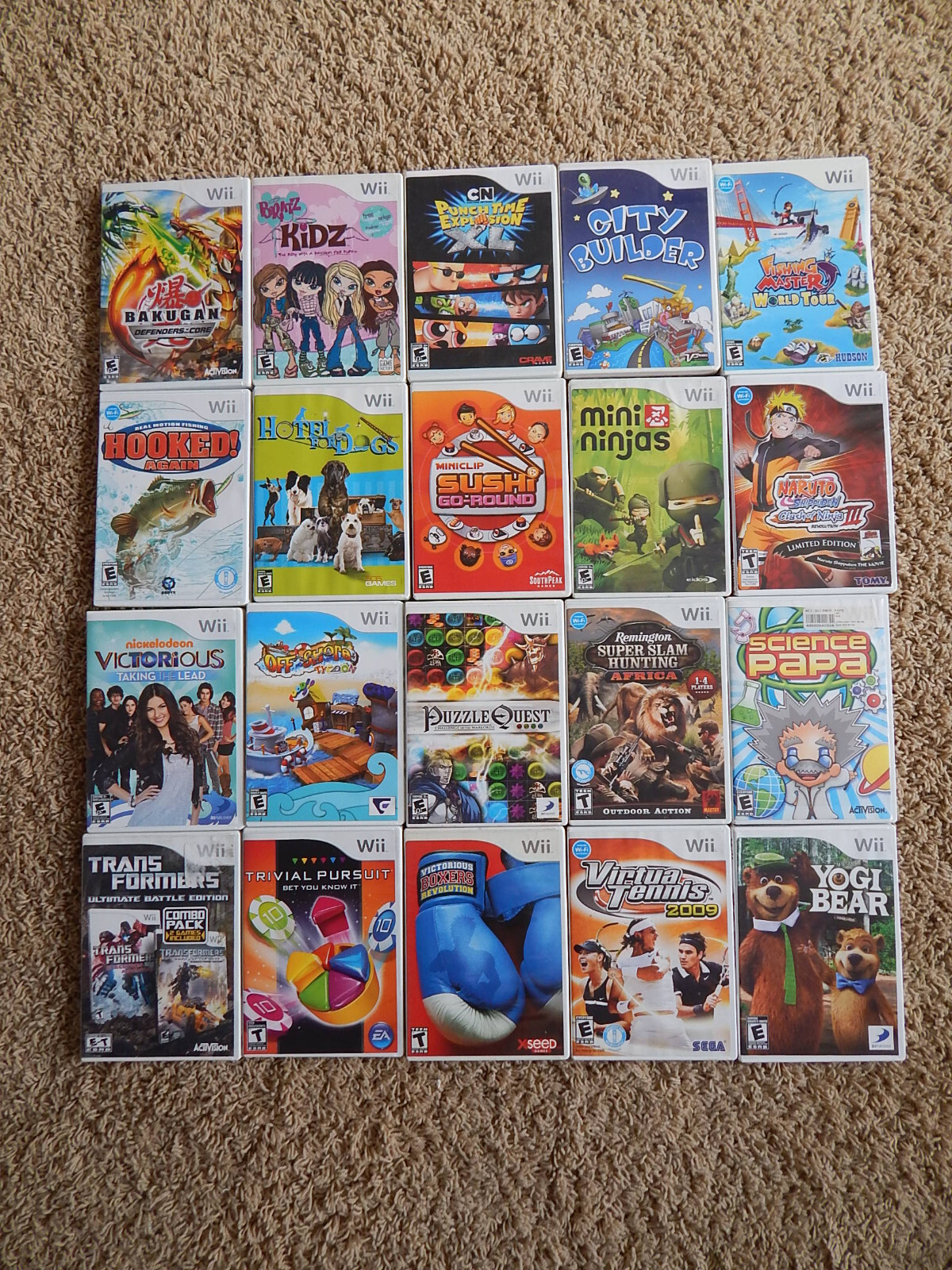 Nintendo Wii Games! You Choose from Selection! $5.95 Each! Buy 3 Get 4th Free!