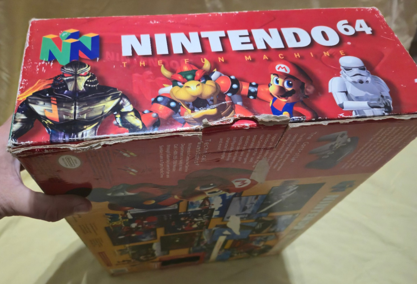 Nintendo 64 Console N64 Complete in Box CIB W/ Manual, Controller, Cables TESTED