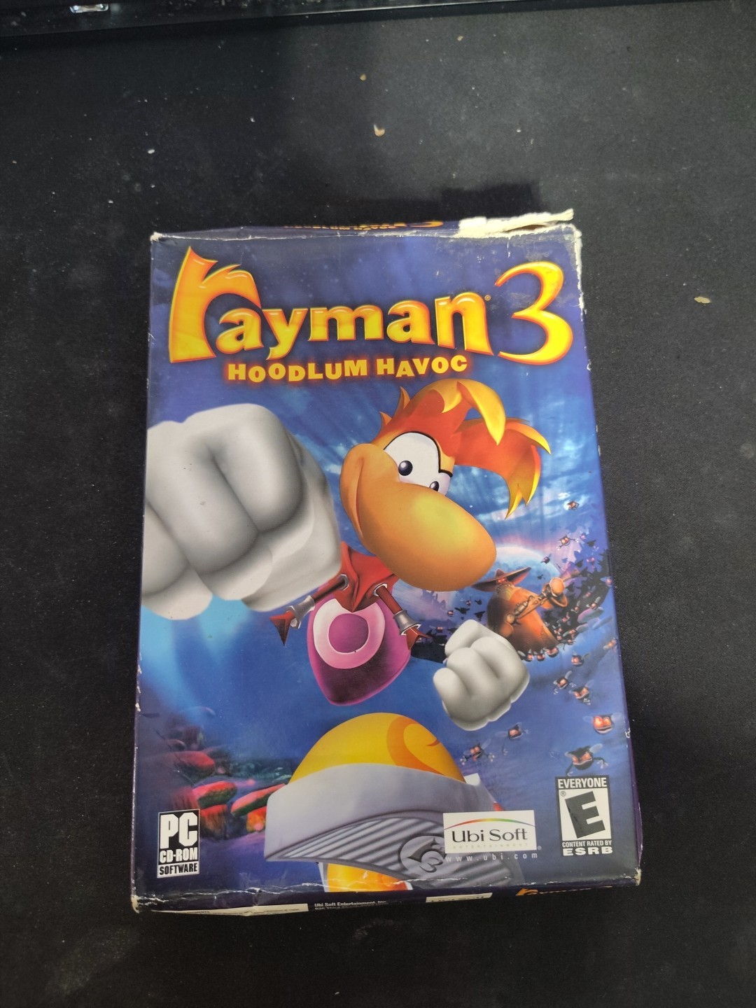 2003 Rayman 3: Hoodlum Havoc PC CD-ROM Computer Video Game Boxed 3 Disc