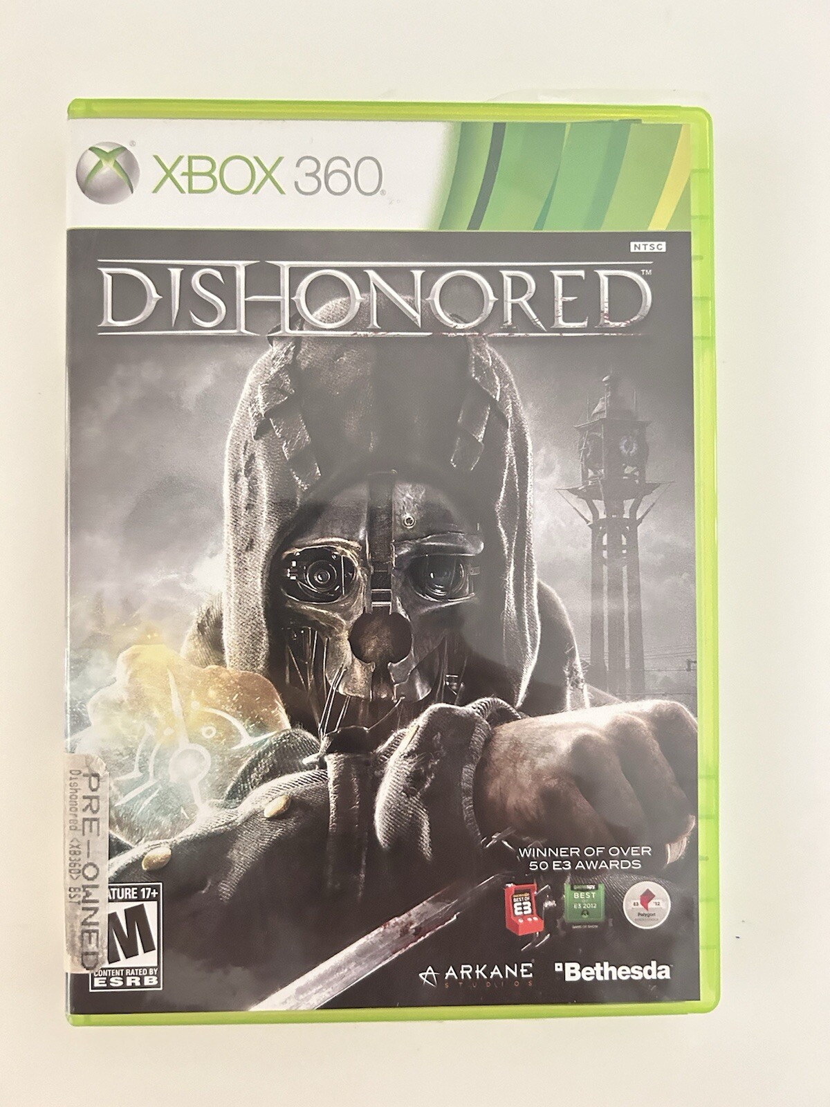 Dishonored – Xbox 360 AD Complete CIB – (See Pics)