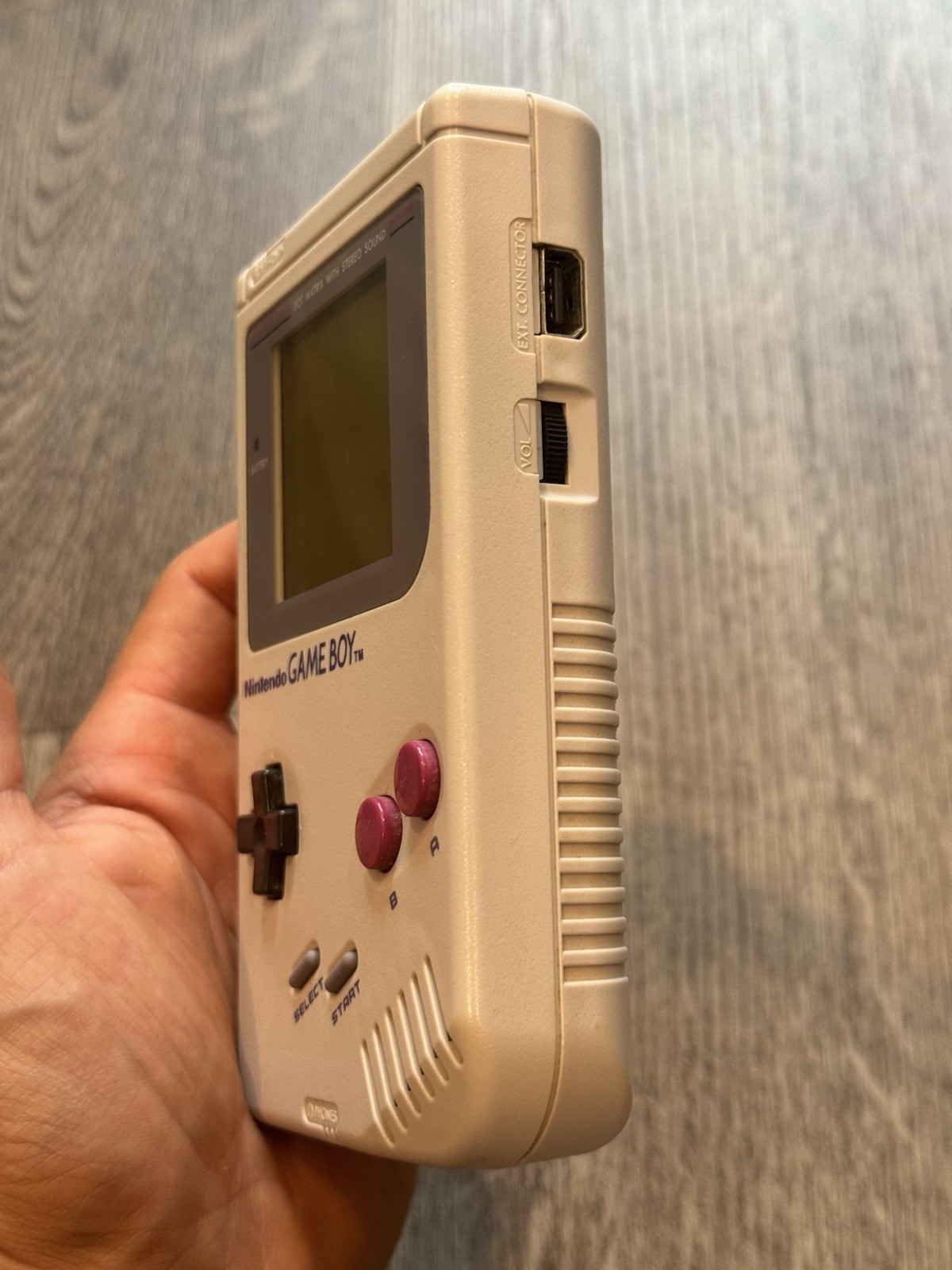 Nintendo Game Boy Original + Kirby’s Pinball Land Vintage 1989 TESTED WORKS