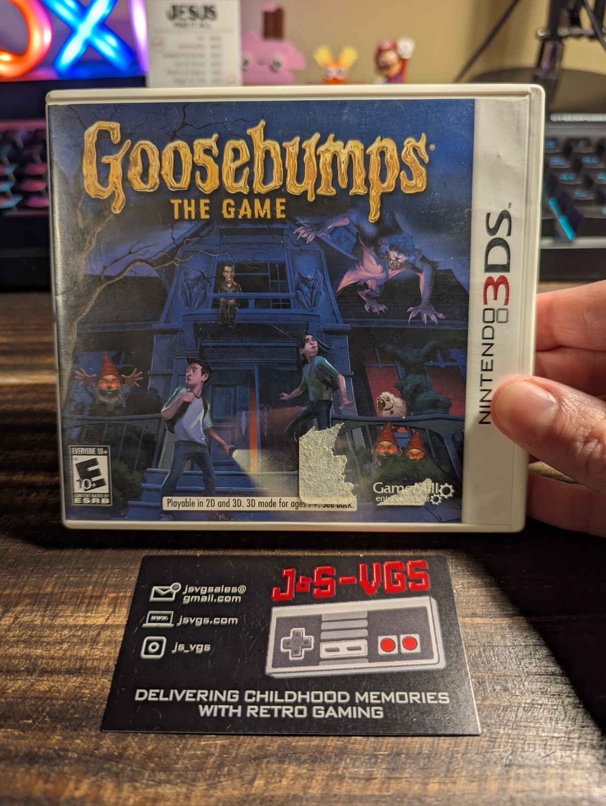 Nintendo 3DS Goosebumps The Game CIB