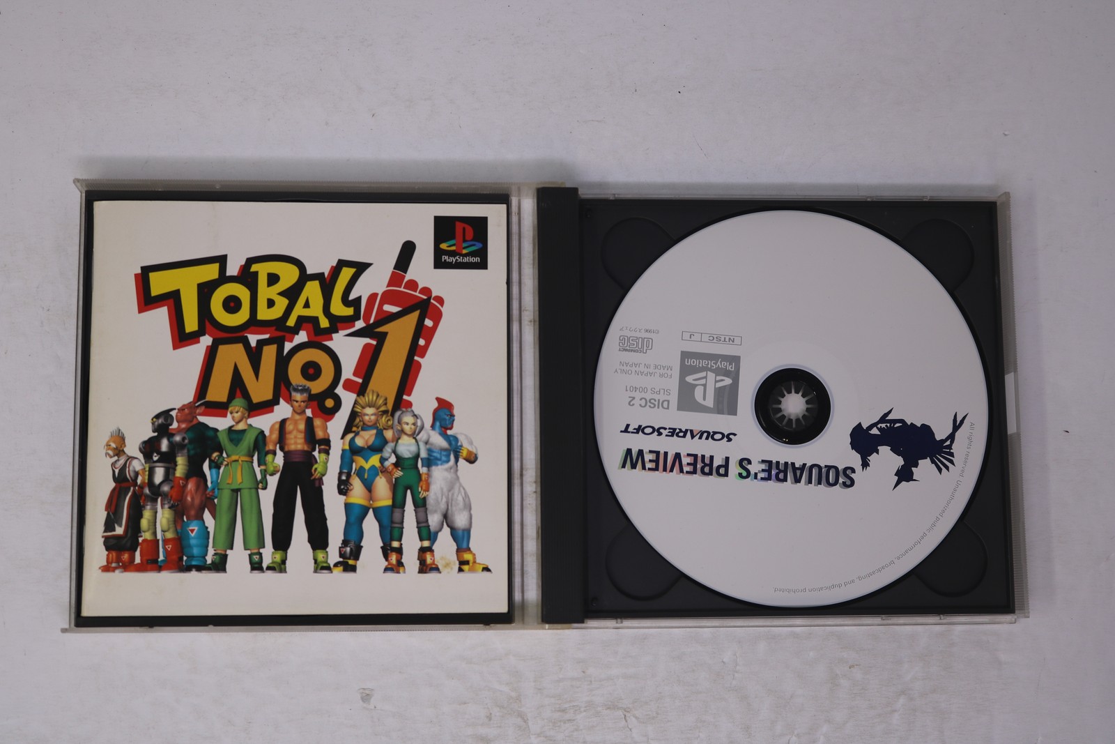 Tobal No. 1 PlayStation PS1 (Japan Import) JPN